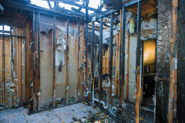Professional Soot Cleanup technician working in Vandalia, OH